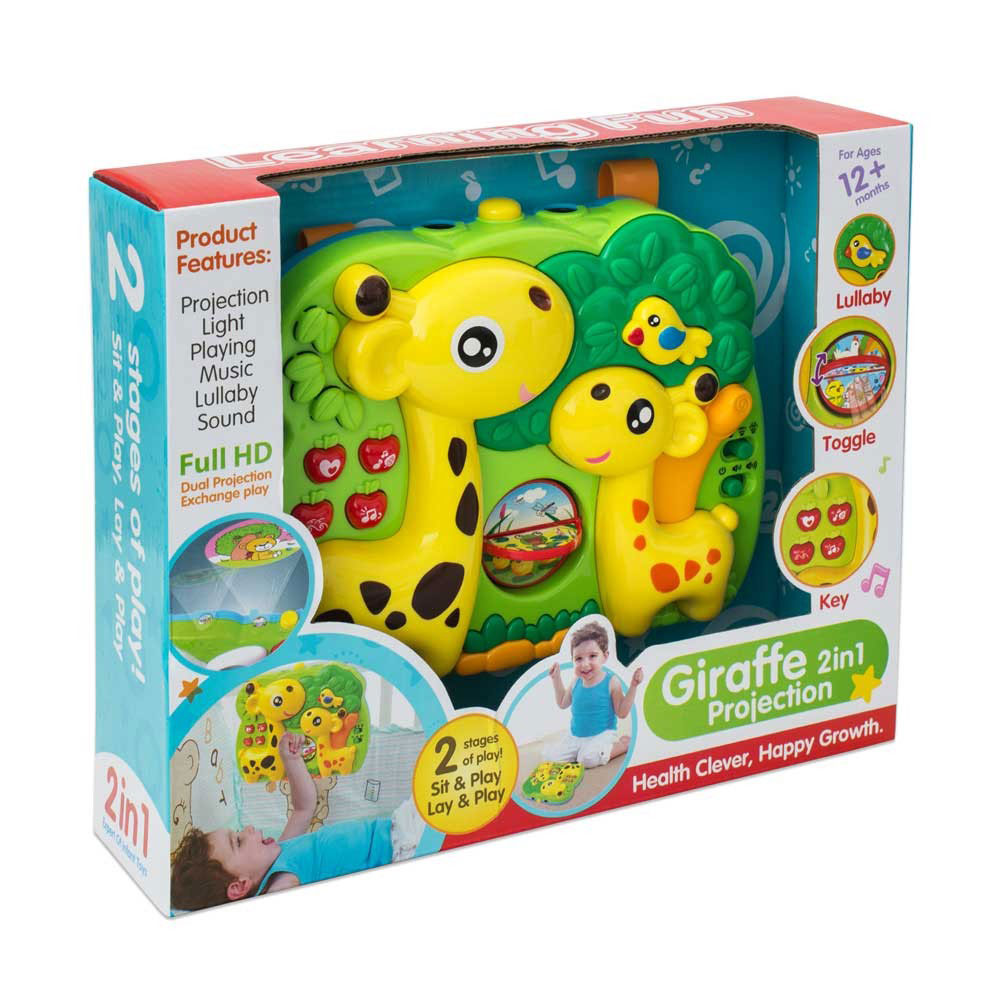 BEST LUCK 2 u 1 Projektor za bebe ŽIRAFA BE129421 - pogled 5