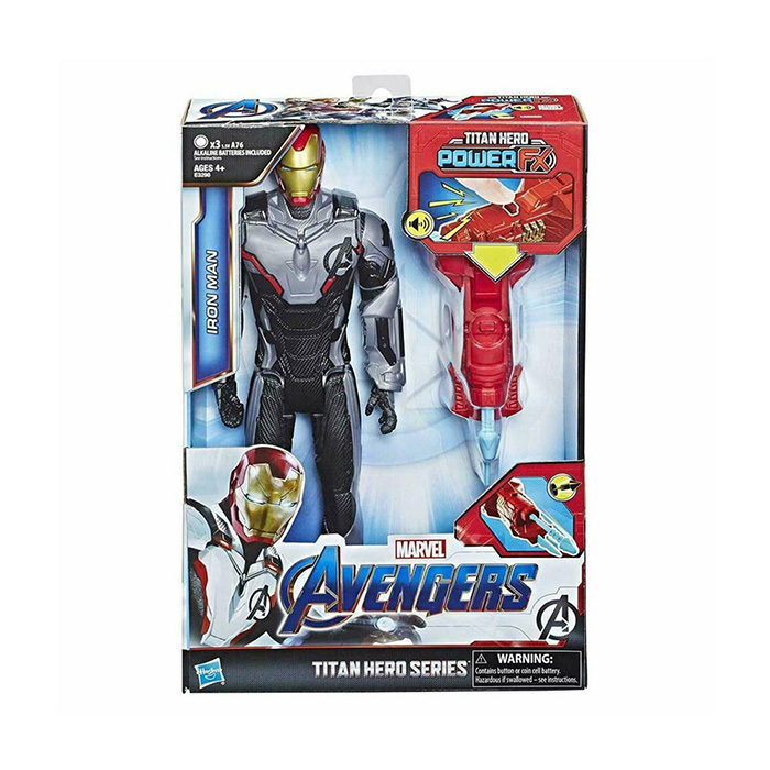 AVENGERS Figura Iron Man sa Titan Hero Power FX priključkom 30cm E3298 - pogled 5