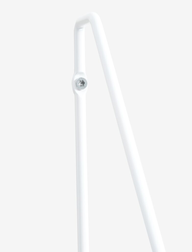 Zidna viseća polica 80x65x20 cm Bela Natur - pogled 5