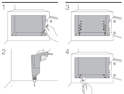 Sef  Yale YLM200EG1 - pogled 5