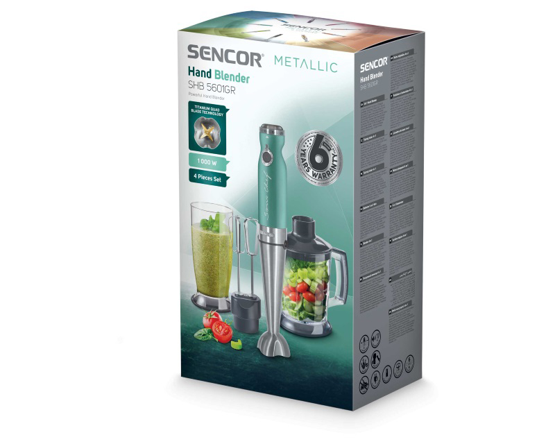 SENCOR Štapni mikser - Ručni blender SHB 5601GR - pogled 5