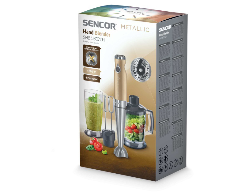 SENCOR Štapni mikser - Ručni blender 4 u 1 SHB 5607CH - pogled 5