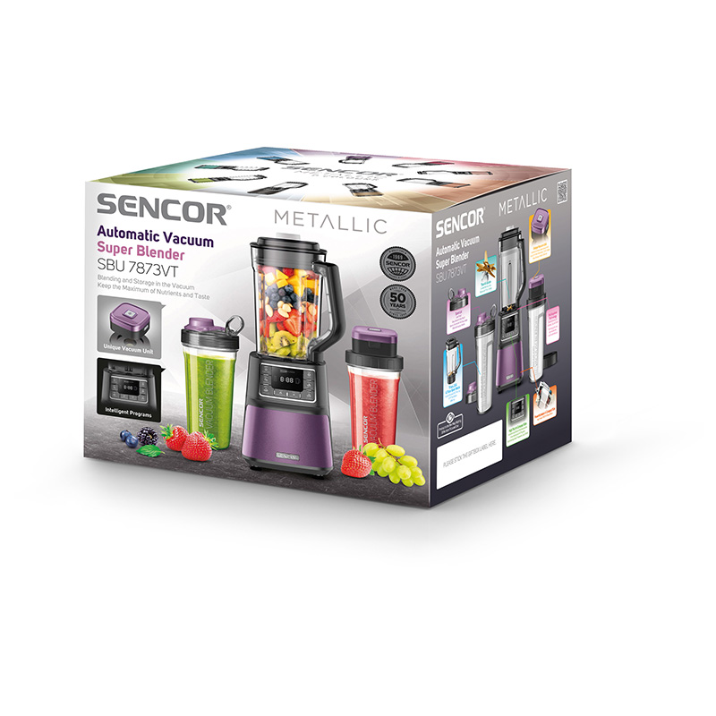SENCOR Automatski vakuumski super blender Smoothie Set SBU 7873VT - pogled 5