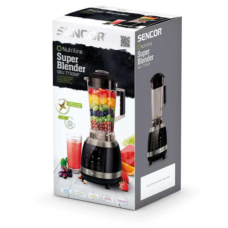 SENCOR Blender Aparat za Smoothie SBU 7730BK - pogled 5