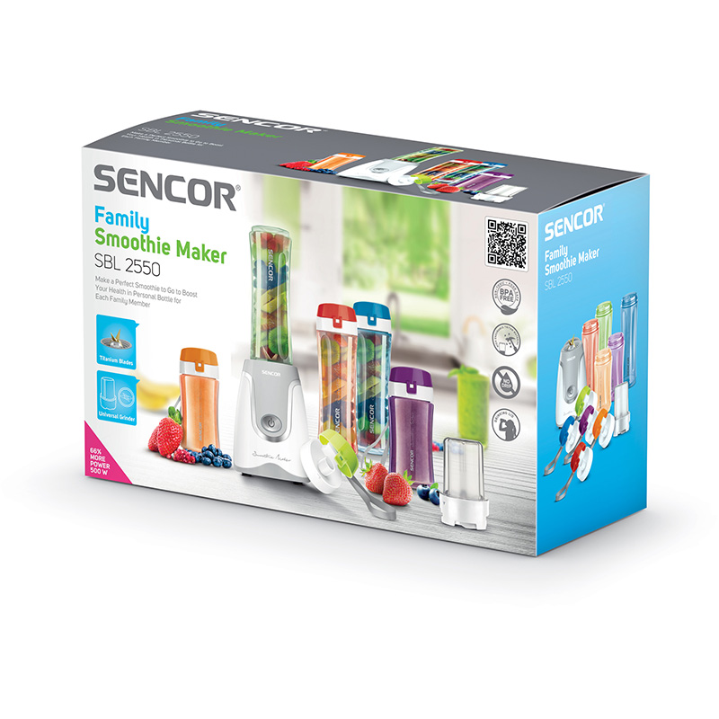 SENCOR Blender Smoothie Mikser SBL 2550 - pogled 5