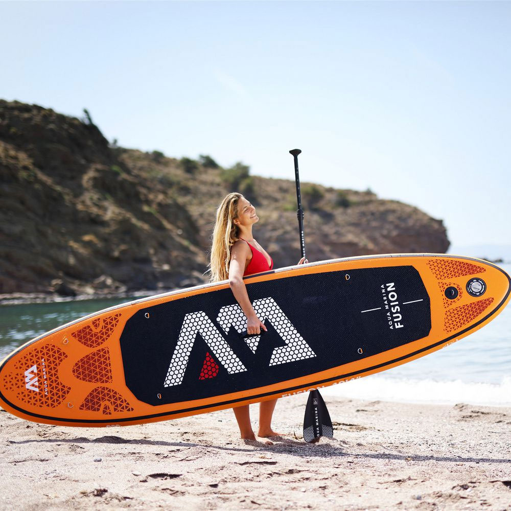 Aqua Marina Fusion ISUP - ORANGE SUP Daska Za Vodu Na Naduvavanje - pogled 5
