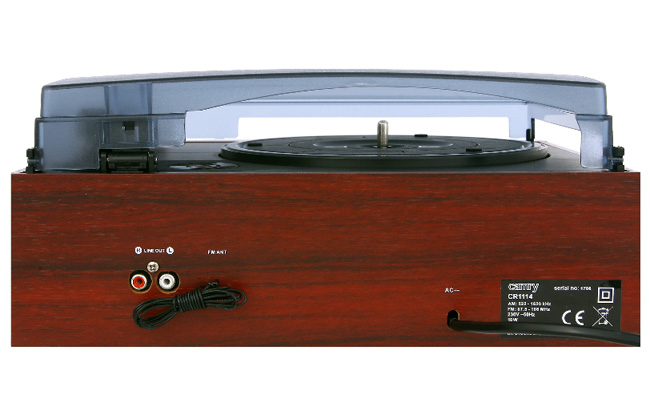 Gramofon sa radio prijemnikom SD/MMC USB Camry CR 1114 - pogled 5