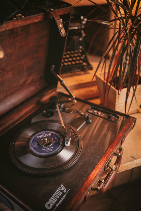 Gramofon u koferu Vintage Style Camry CR 1149 - pogled 5