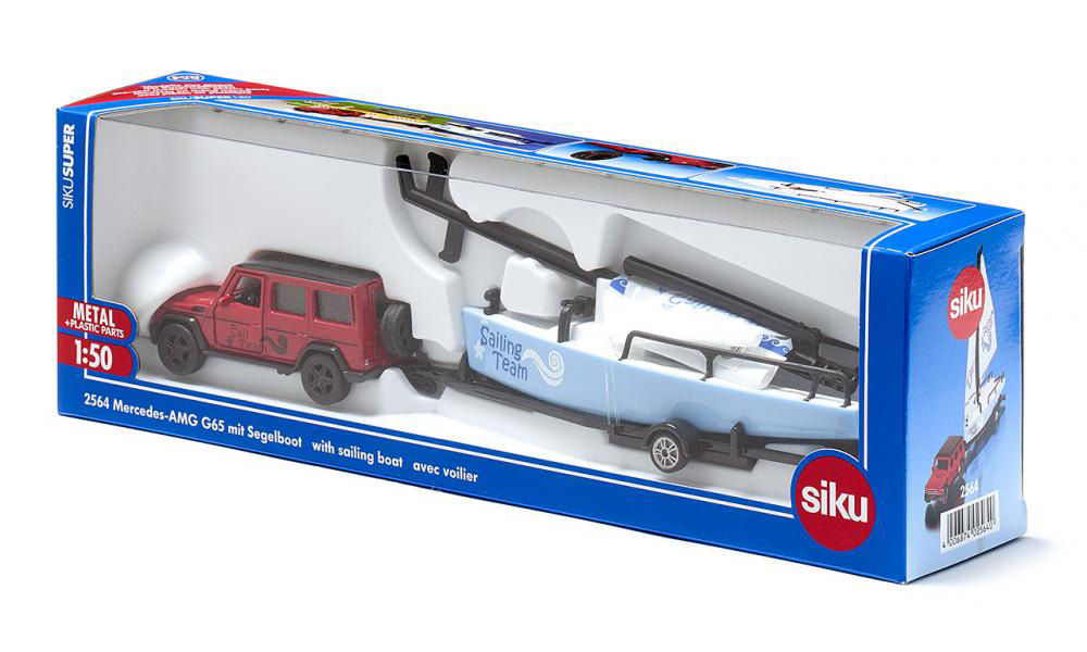 SIKU Autić i jedrilica Džip i Brod 2564 - pogled 5