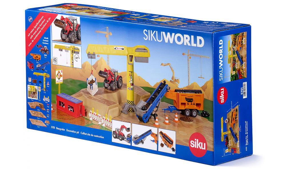 SIKU World Set za igru Gradilište 5701 - pogled 5