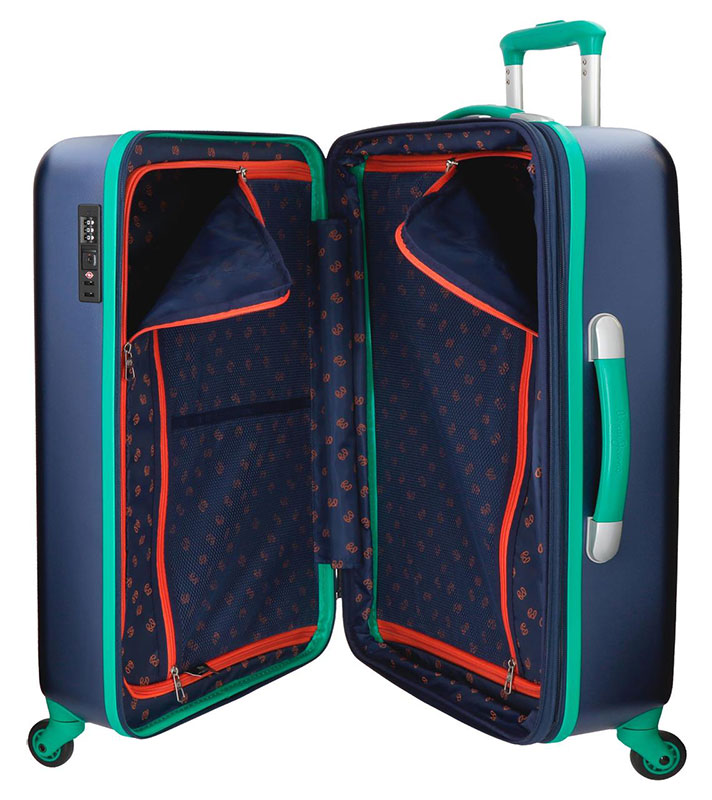 Pepe Jeans ABS Koferi 77/67/55cm Bristol Blue 53994 - pogled 5