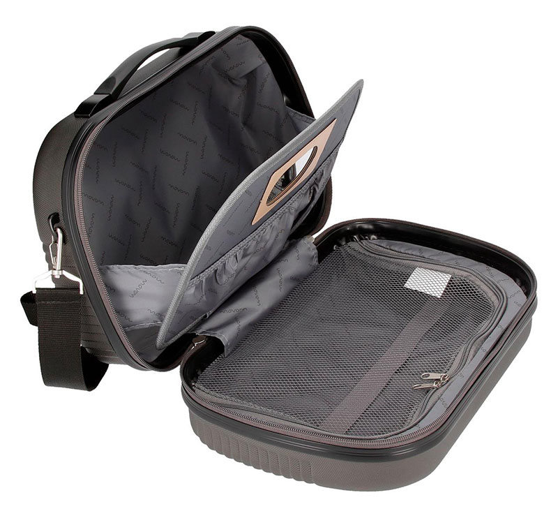 ABS Neseser - Beauty Case Roll Road Dakar Dark Grey 55939 - pogled 5