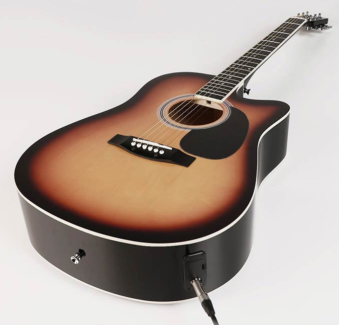 Ozvučena akustična Western gitara Nashville GSD-60-CESB - pogled 5