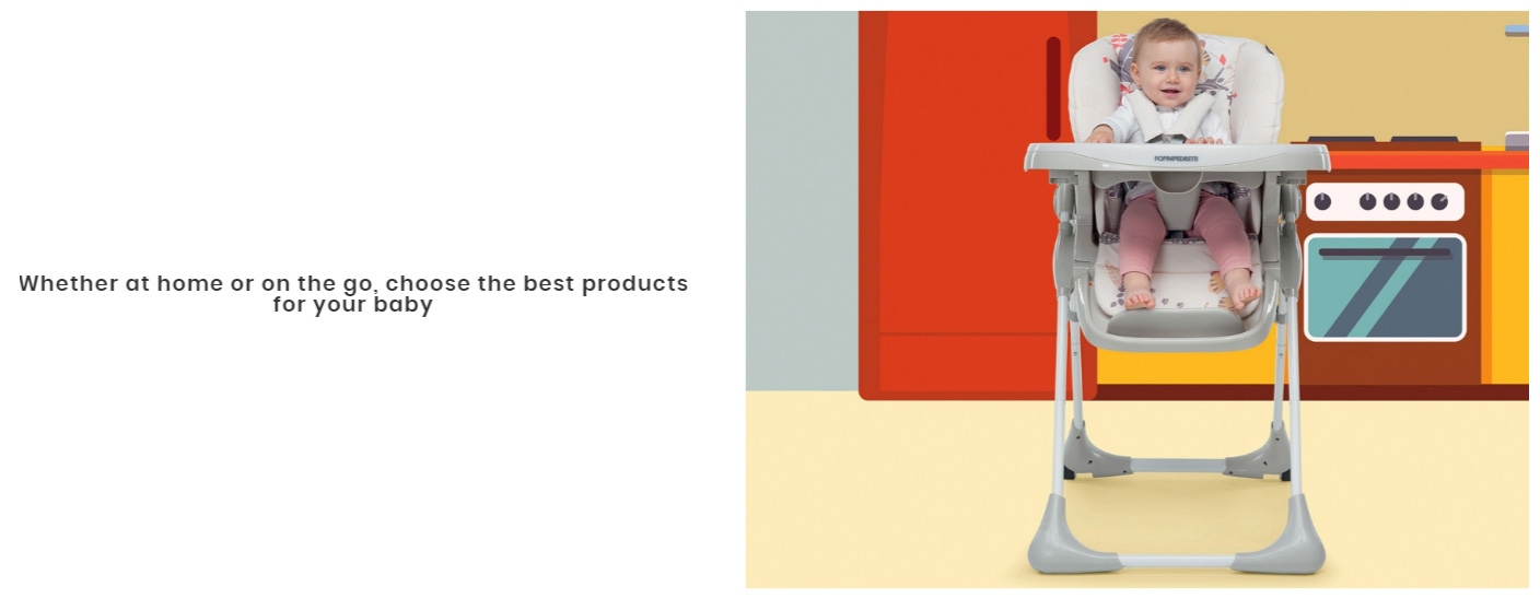 FOPPAPEDRETTI Stolica za hranjenje Hranilica MEETING Baby Tiger 9700419006 - pogled 5