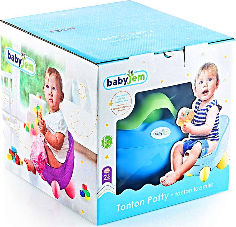 BABYJEM Noša POTTY Blue 92-13426 - pogled 5
