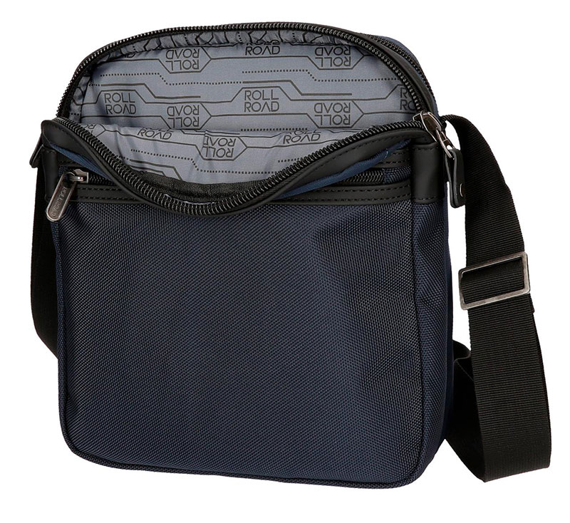 Roll Road Muška torba sa dve pregrade 26cm Stock Navy 56558 - pogled 5