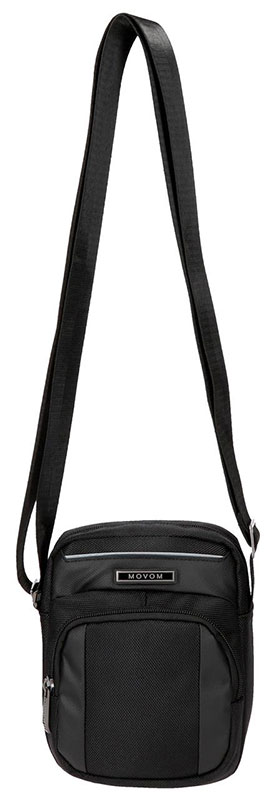 Movom Muška torba 19cm Clark Black 57550 - pogled 5