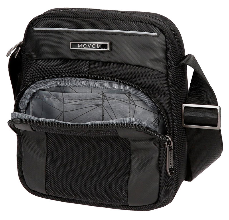 Movom Torba za muškarce 21cm Clark Black 57552 - pogled 5