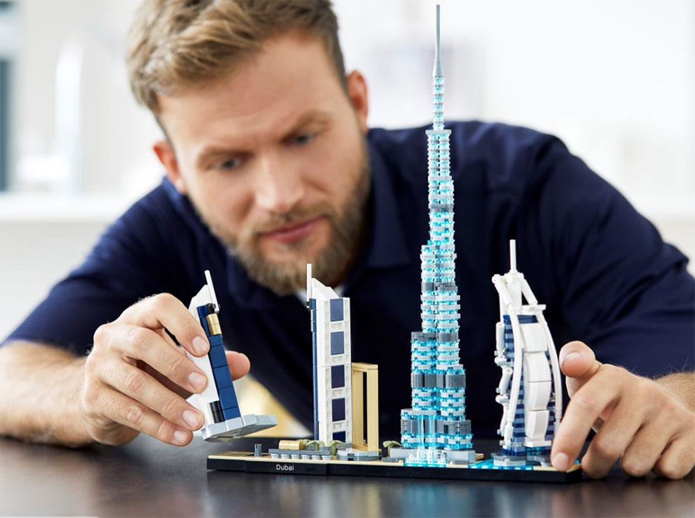 LEGO® Kocke - Architecture - Dubai 21052 - pogled 5