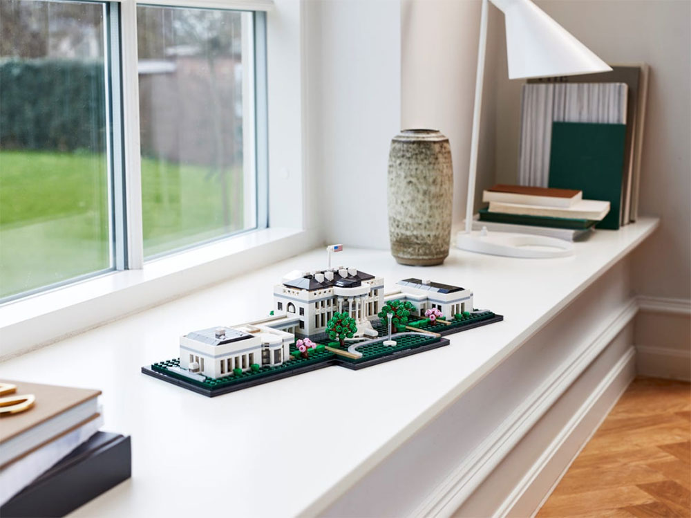 LEGO® Kocke - Architecture - Bela kuća 21054 - pogled 5