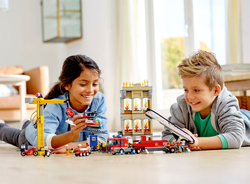 LEGO® Kocke - City - Vatrogasna brigada 60216 - pogled 5