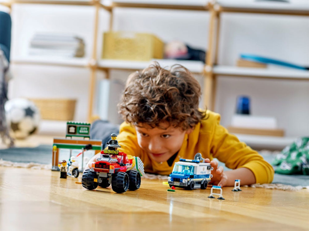 LEGO® City Kocke - Policija - Pljačka banke Monster Truck-om 60245 - pogled 5