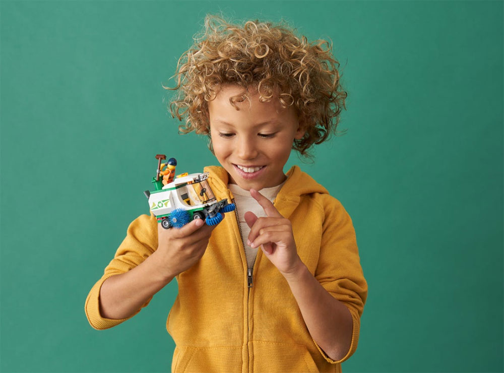 LEGO® City Kocke Vozilo Čistač ulica 60249 - pogled 5