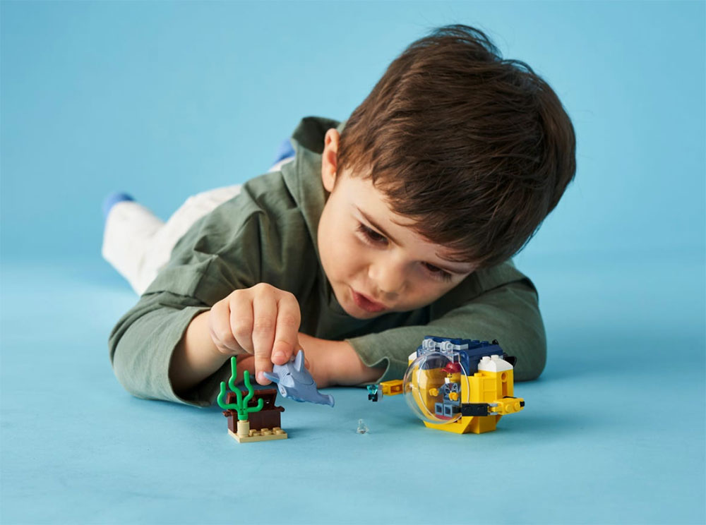 LEGO® City Kocke Mala podmornica za okeanska istraživanja 60263 - pogled 5