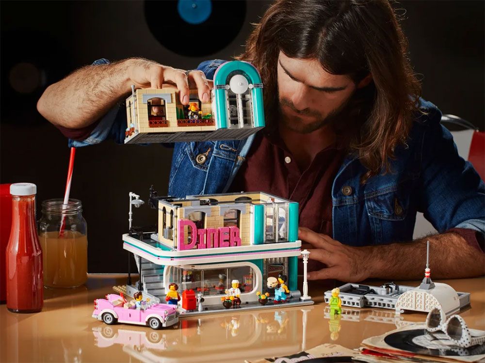 LEGO® Creator Kocke Gradski restoran 10260 - pogled 5