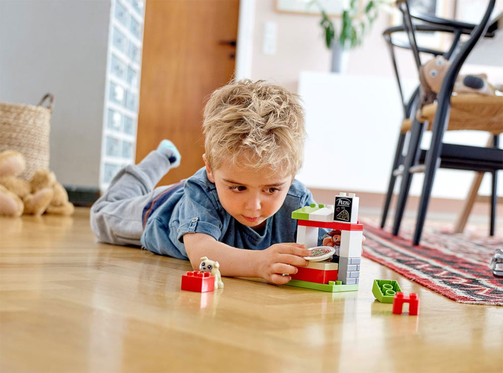 LEGO® DUPLO® Kocke - Pizza štand 10927 - pogled 5