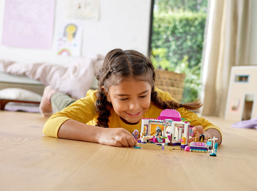 LEGO® FRIENDS Kocke Frizerski salon 41391 - pogled 5