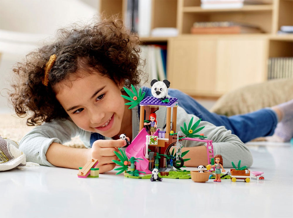 LEGO® FRIENDS Kocke Panda kućica u džungli 41422 - pogled 5