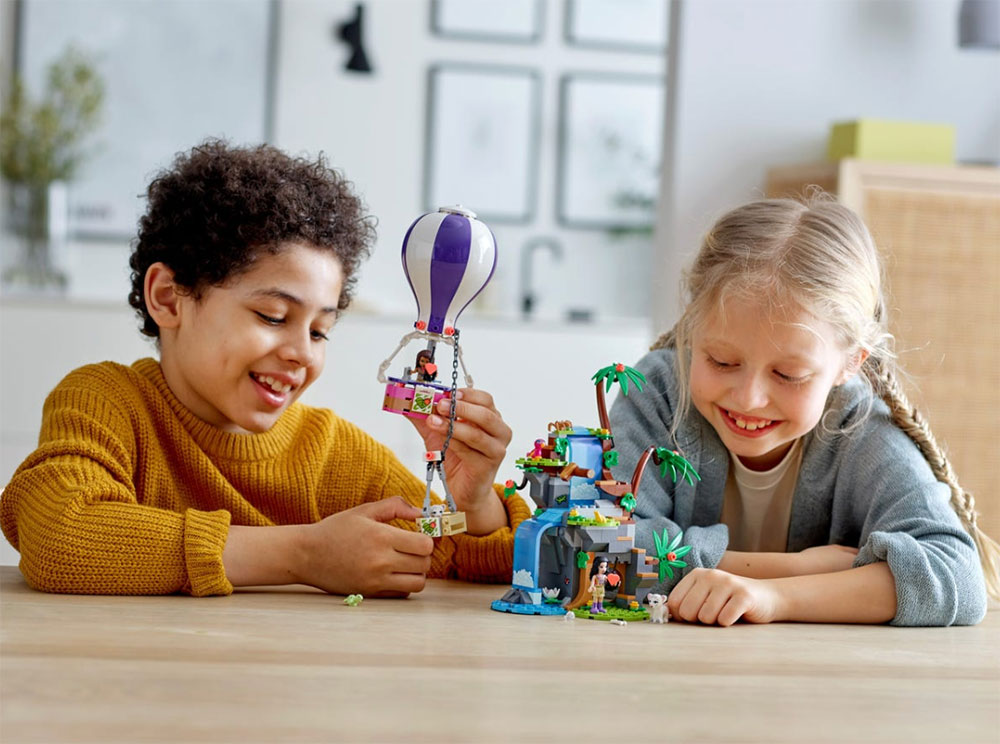 LEGO® FRIENDS Kocke Spasavanje tigrova balonom 41423 - pogled 5