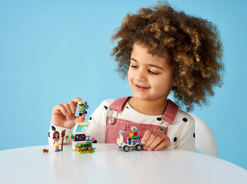 LEGO® FRIENDS Kocke Olivijina cvetna bašta 41425 - pogled 5
