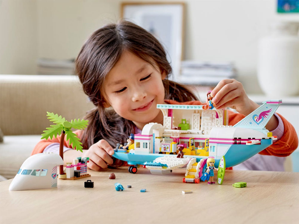 LEGO® FRIENDS Kocke Avion Hartlejk Sitija 41429 - pogled 5