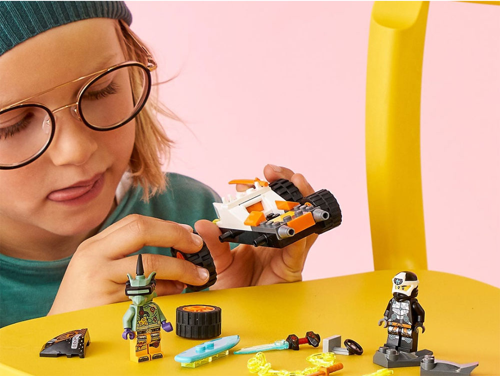 LEGO® Kocke NINJAGO - Kolov auto brzinac 71706 - pogled 5