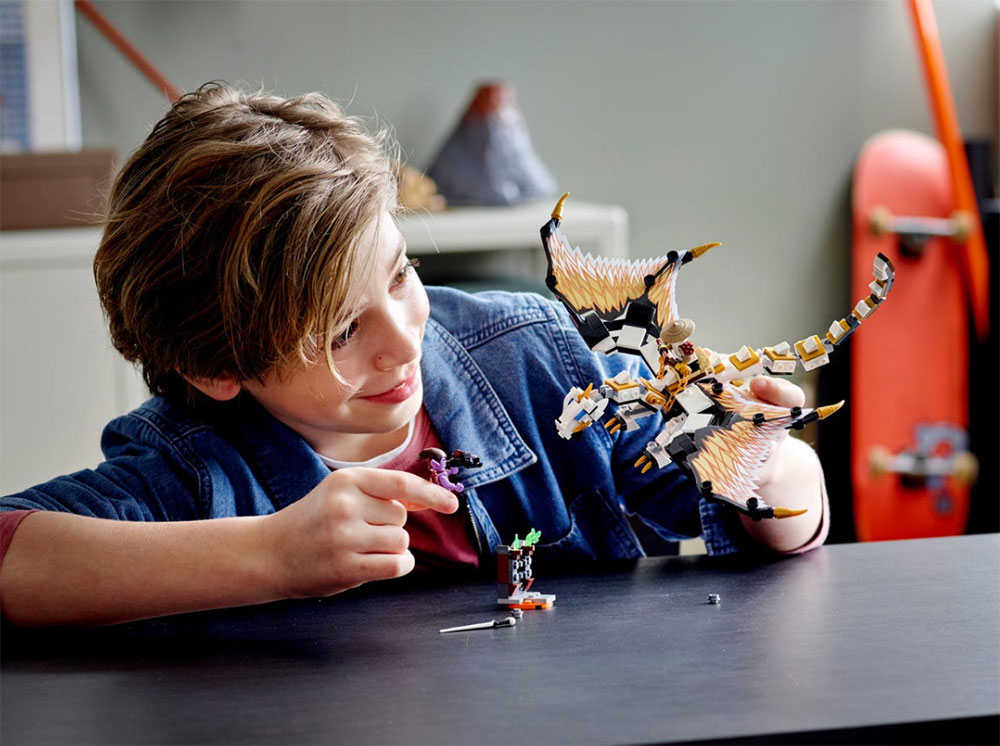 LEGO® Kocke NINJAGO Vuov borbeni zmaj 71718 - pogled 5