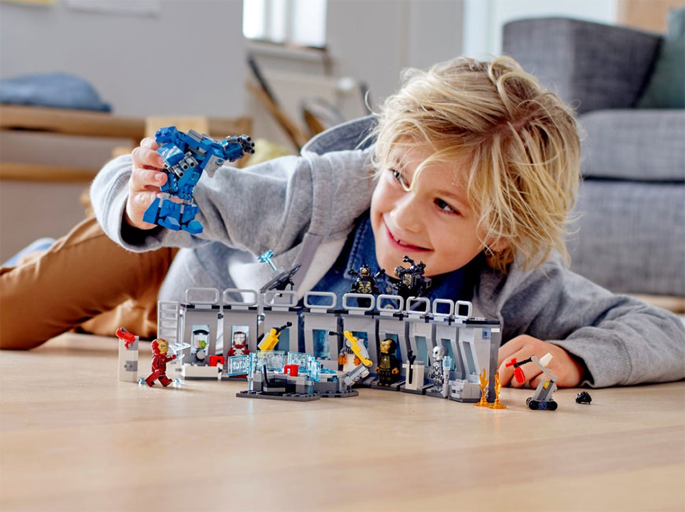 LEGO® Kocke Avengers - Ajronmenov hol oklopa 76125 - pogled 5