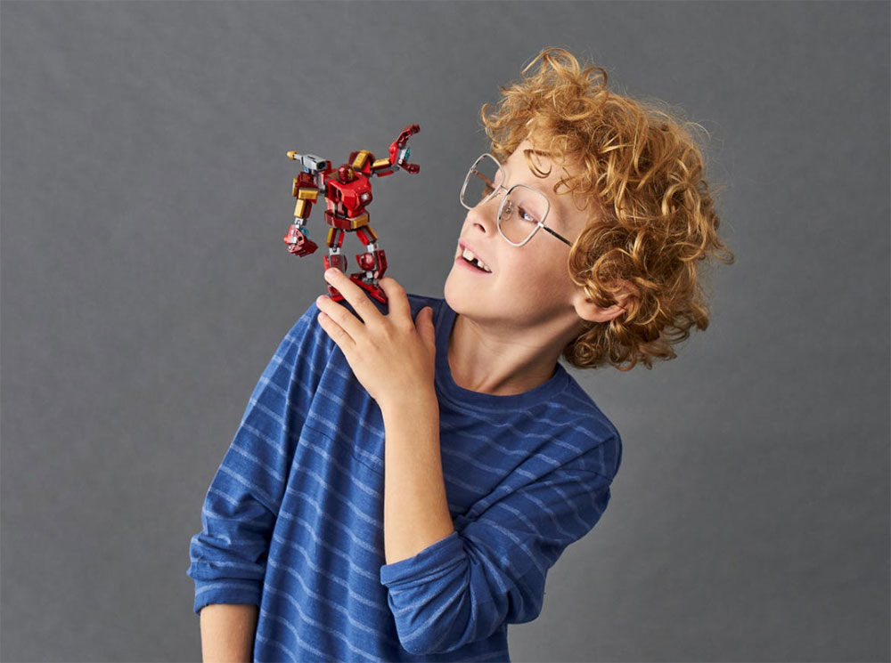 LEGO® Kocke Avengers - Iron Man Mech 76140 - pogled 5