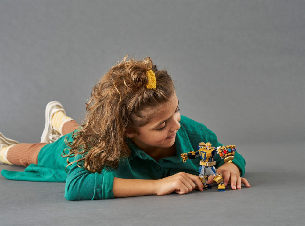 LEGO® Kocke Avengers - Thanos Mech 76141 - pogled 5