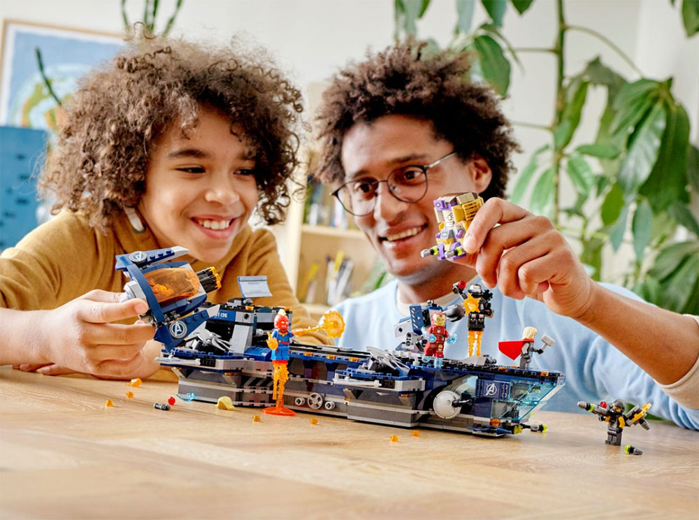 LEGO® Kocke Avengers Nosač heliodrom 76153 - pogled 5