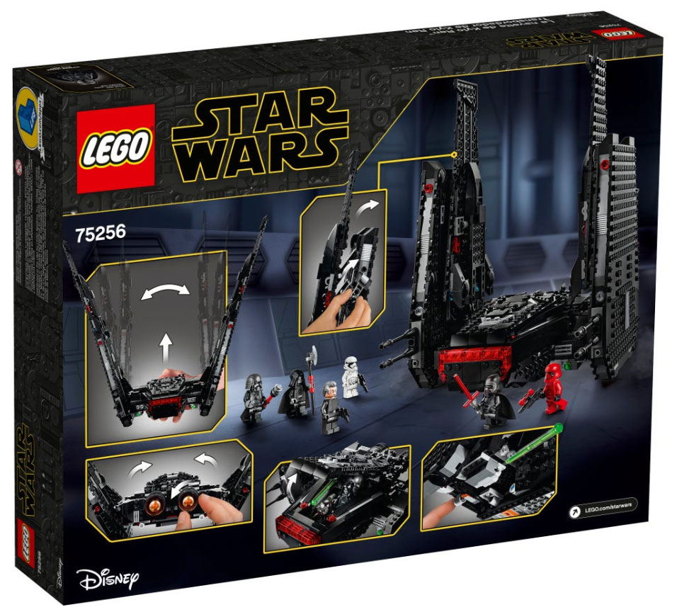 LEGO® Kocke STAR WARS™ - Kajlo Renov Šatl 75256 - pogled 5