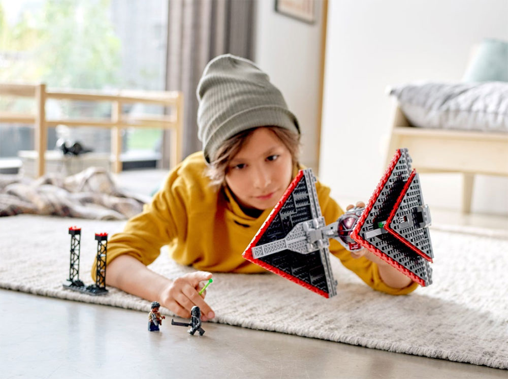 LEGO® Kocke STAR WARS™ - Sith TIE Fighter 75272 - pogled 5