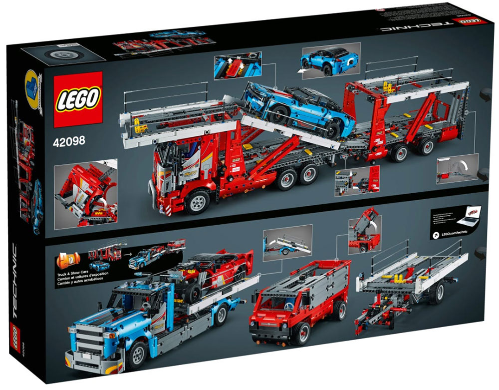 LEGO® Kocke Technic Šleper za transport automobila 42098 - pogled 5