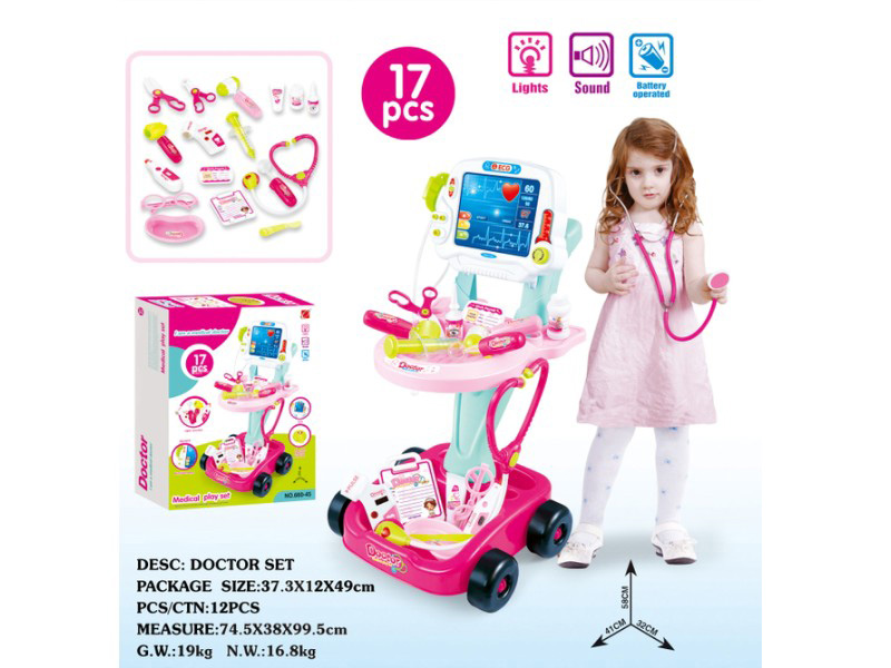 Dečija igračka Doktor Ordinacija 17 delova 870039 - pogled 5