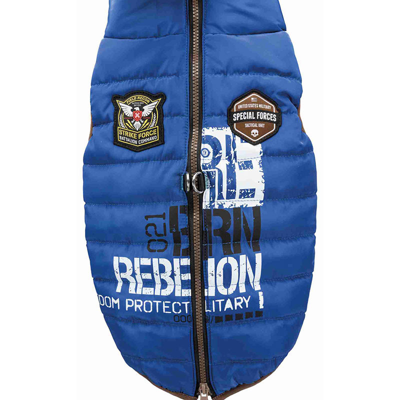 Jakna za psa Saint-Malo Blue leđa 36cm Trixie 67923 - pogled 5