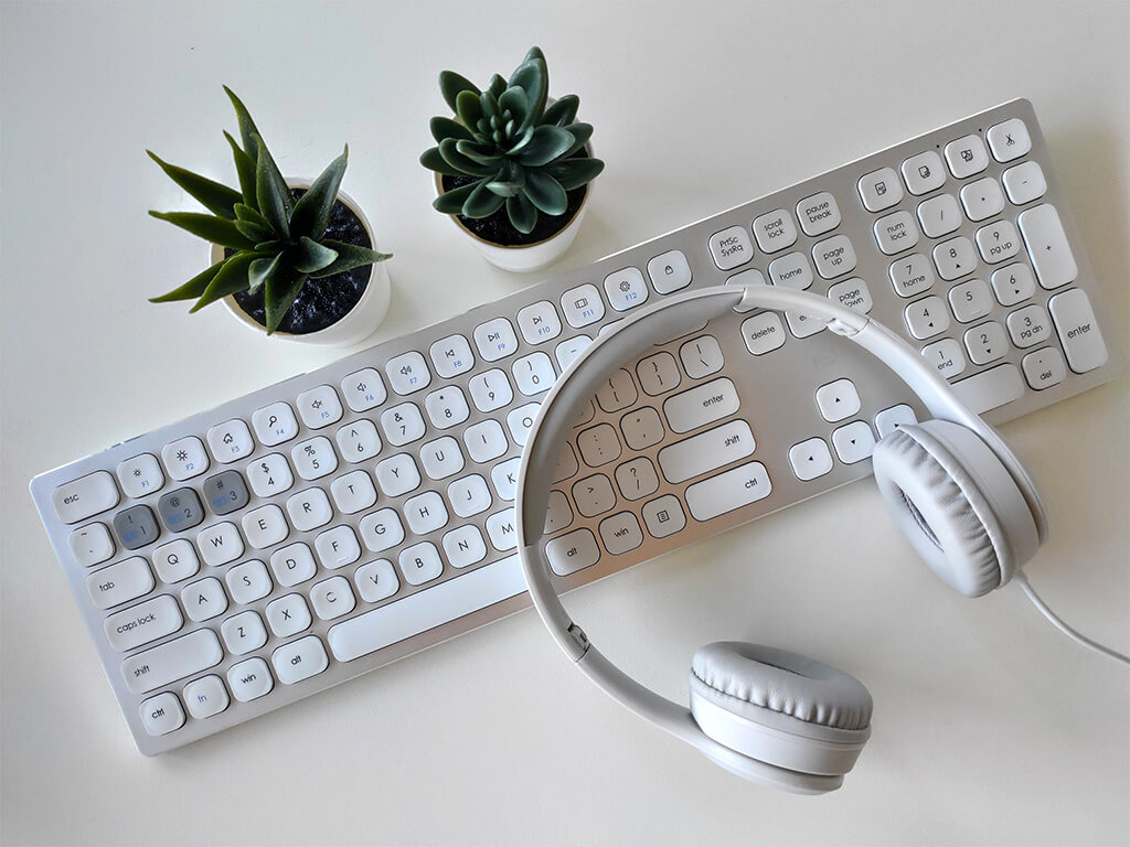 Moye Enyo Slušalice sa mikrofonom Light Gray - pogled 5