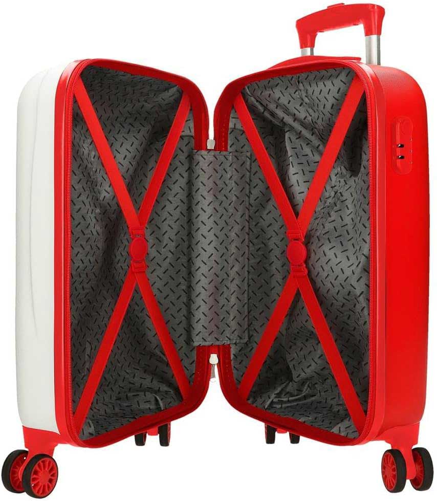 Dečiji kabinski kofer 50cm Disney Mickey Peek-a-boo white 42213 - pogled 5