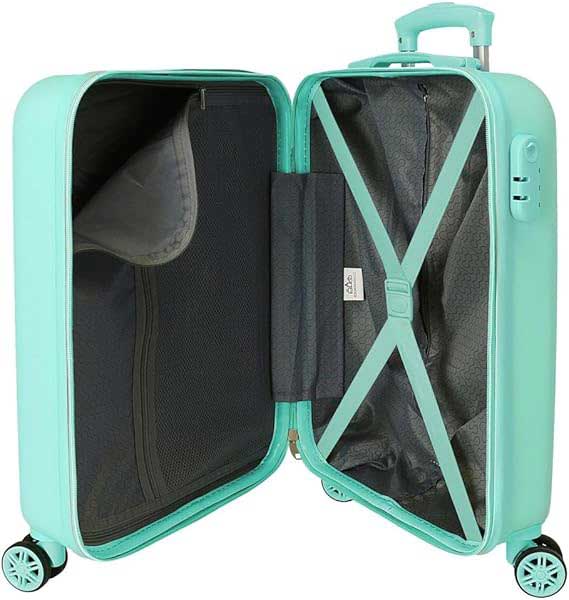 Kabinski kofer 55cm Roll Road Spring is here turquoise 40811 - pogled 5