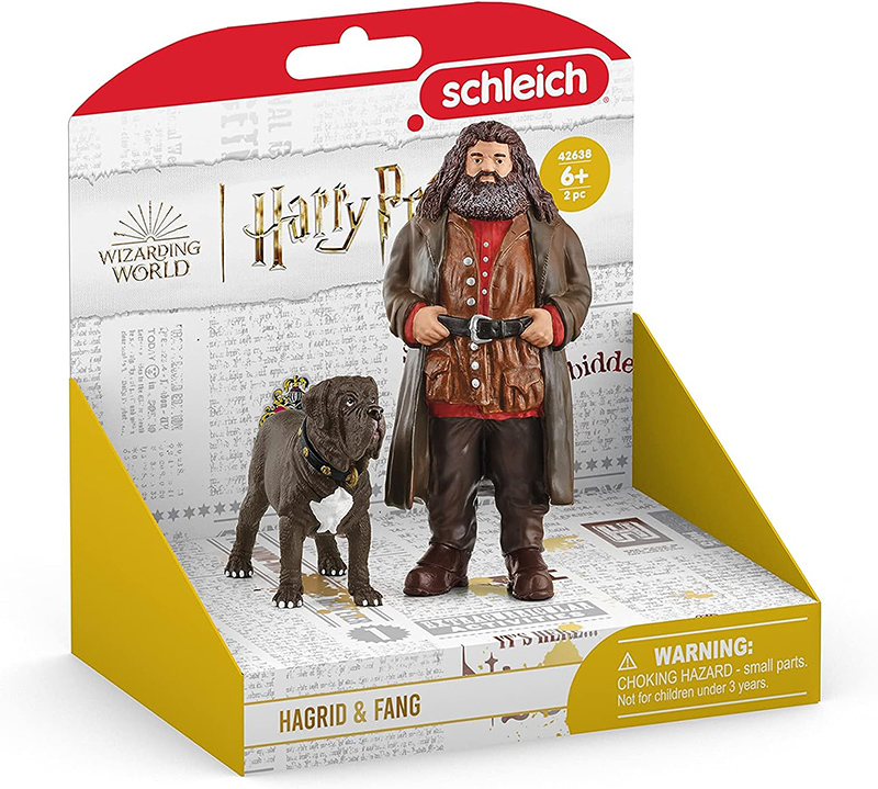Schleich® Harry Potter™ figure Hagrid i pas Feng 42638 - pogled 5